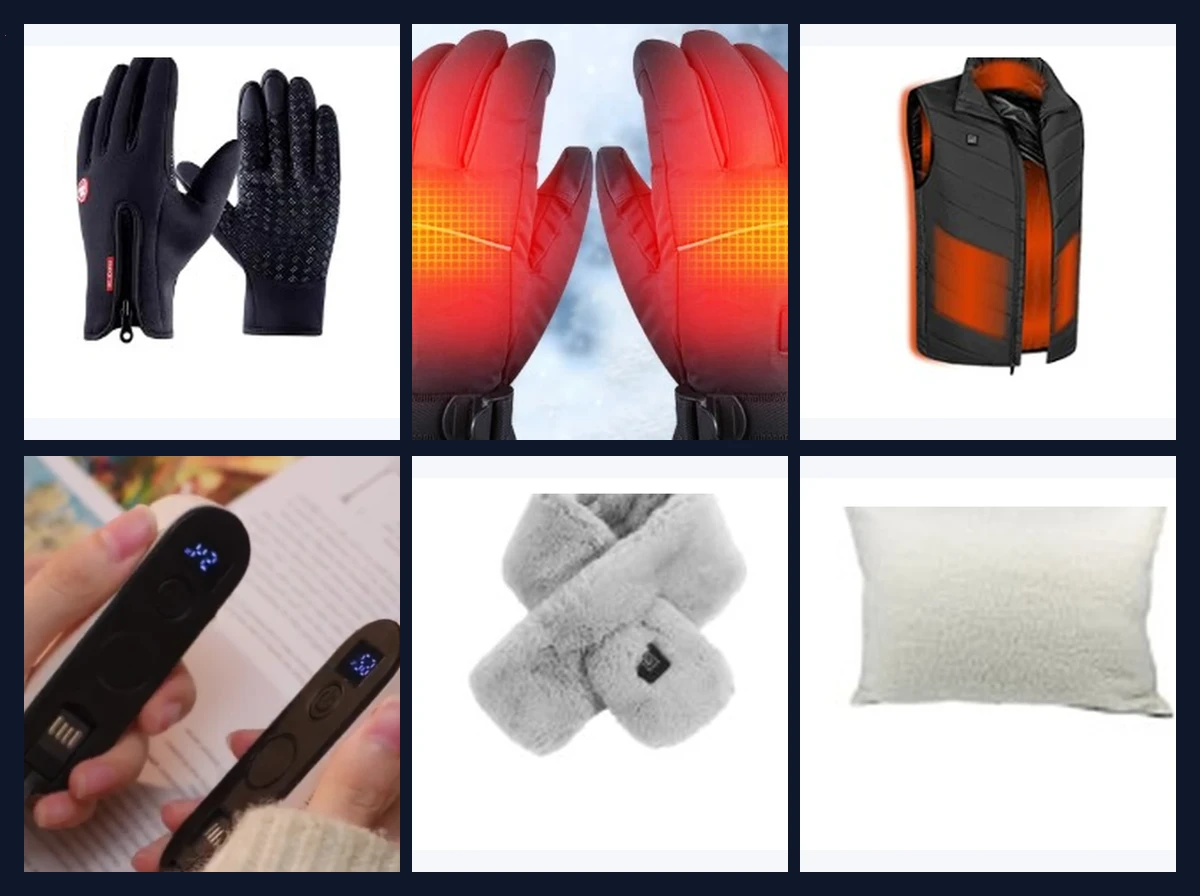 Solana Gear™ Winter Thermal & Heated Gear Collection Official Package Contents